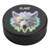 Palet De Hockey Tête de loup blanc Imaginaire (3/4/2016 12:00:00 AM)