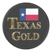 PALET DE HOCKEY TEXAS OR (Devant)