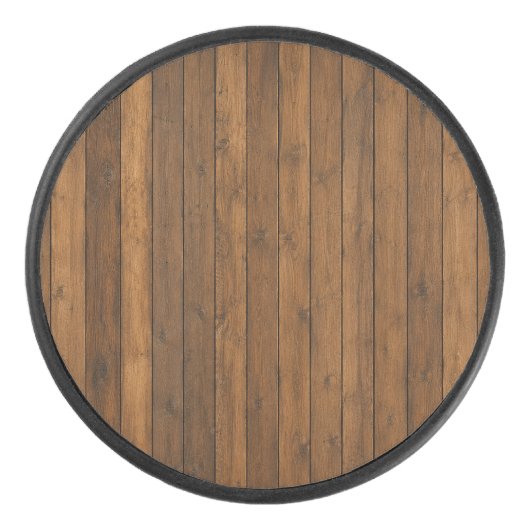 Palet De Hockey Texture en bois (Devant)