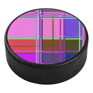 Palet De Hockey Tissu à carreaux rose motif Madras