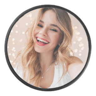 Palet De Hockey Ton visage sur un