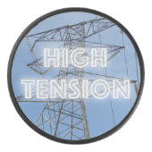 Palet De Hockey Tour haute tension (Devant)