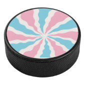 Palet De Hockey trans spiral design hockey puck (3/4/2016 12:00:00 AM)
