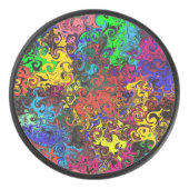 Palet De Hockey Twirlers colorés Abstraits / (Devant)