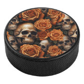 Palet De Hockey Un crâne et une série Rose 9 (3/4/2016 12:00:00 AM)