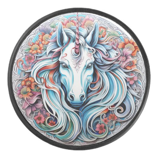 Palet De Hockey Unicorne (Devant)