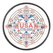 PALET DE HOCKEY USA 1776-2026 (Devant)