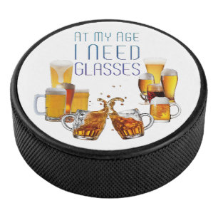 Palet De Hockey Verres à bière SlipperyJoe's verres à pilsner chop
