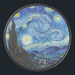 Palet De Hockey Vincent Van Gogh Nuit d'art Vintage<br><div class="desc">Vincent Van Gogh Starry Nuit de nuit Vintage de beaux-arts</div>