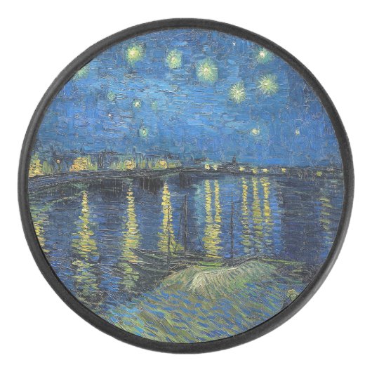 Palet De Hockey Vincent van Gogh - Nuit étoilée sur le Rhône (Devant)