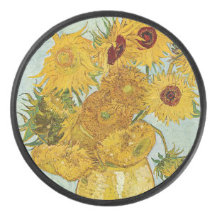Palet De Hockey Vincent Van Gogh - Vase avec douze tournesols