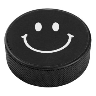 Palet De Hockey Visage Joyeux