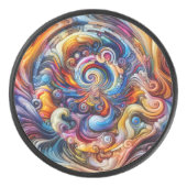 Palet De Hockey Vortex couleur dynamique (Devant)
