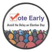 Palet De Hockey Vote anticipé (Devant)