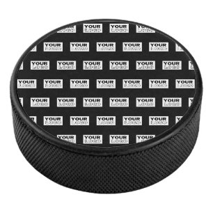 Palet De Hockey Votre logo ou conception Fond de couleur modifia