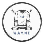 Palet De Hockey WAYNE Hockey Jersey Editable Nombre Sports (Devant)