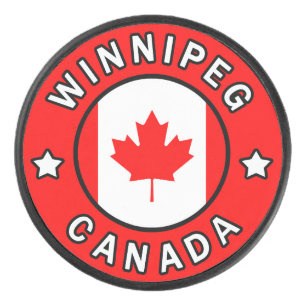 Palet De Hockey Winnipeg Canada