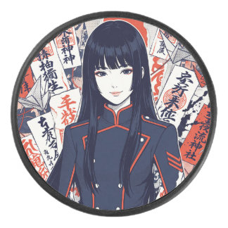 Palet De Hockey Yokai and protective talismans depicted in a Japan