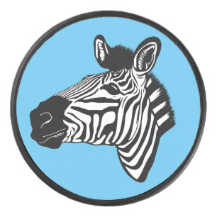 Palet De Hockey Zèbre