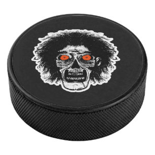 Palet De Hockey Zombie - Noir & Blanc