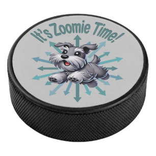 Palet De Hockey Zoomie Time Miniature Schnauzer