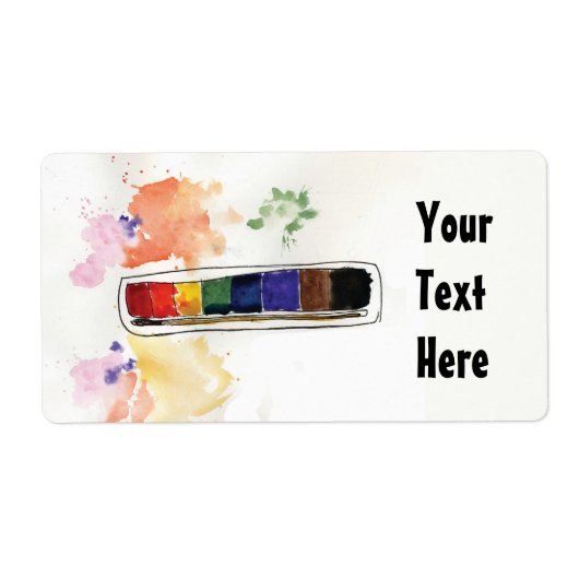 Palet Etiket (Voorkant)