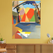 Palet van de natuur, No.001 - Abstracte botanische Canvas Afdruk (Insitu (Woonkamer))