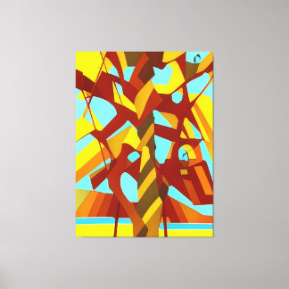 Palet van de natuur, nr. 2 canvas afdruk