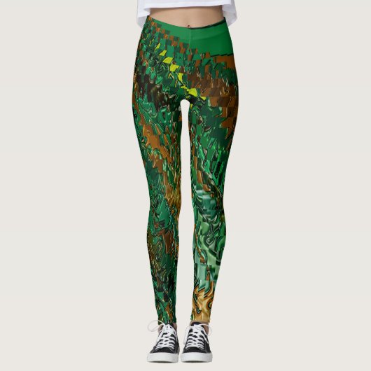 Palet van Moeder Aarde... Leggings (Voorkant)