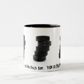 Palets de hockey sur glace ... mug (Centre)