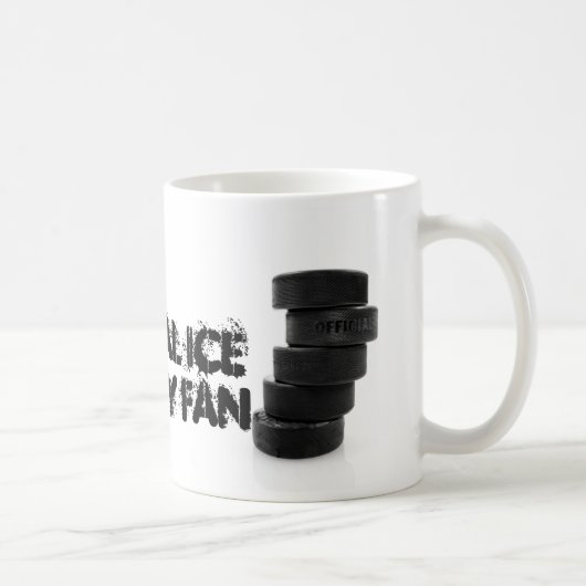 Palets de hockey sur glace... mug (Droite)