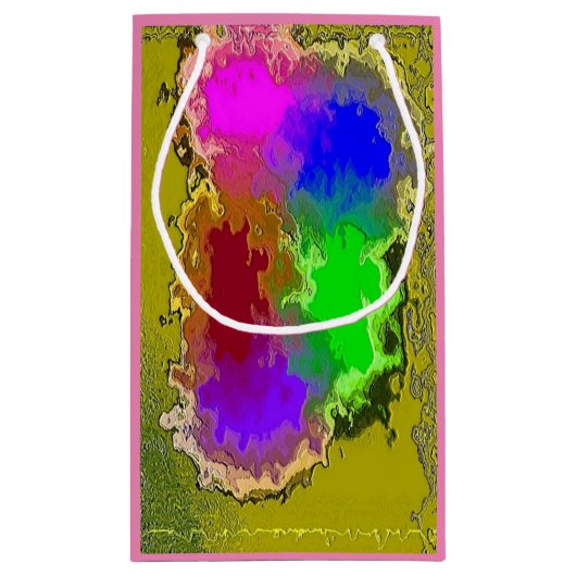 "Palette Artiste" Petit Sac Cadeau Glosseux (Dos)