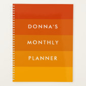 Palette de bandes orange (Devant)