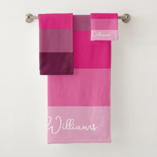 PALETTE DE COULEUR ROSE JOLIE PALE PLUM STRIPE MOT