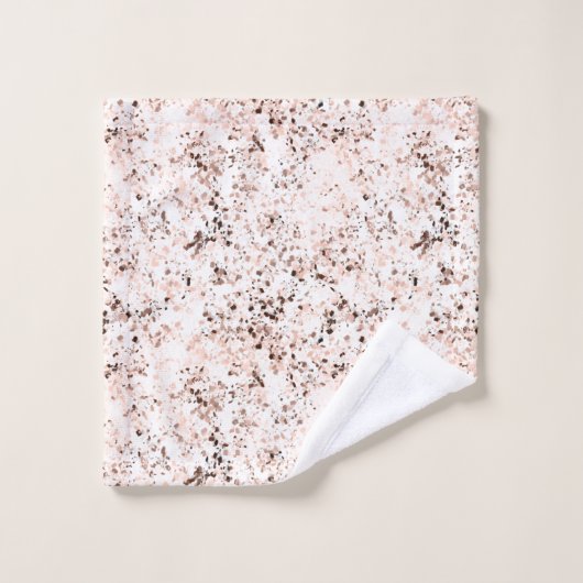 Palette de couleurs de chute Terrazzo Speckle | Ép (Gant de toilette)