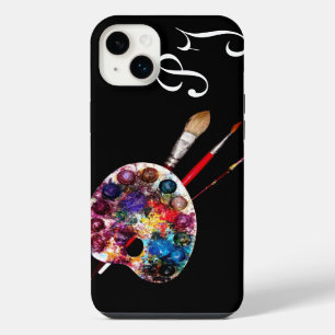 PALETTE DE COULEURS MONOGRAMME D'ARTISTE Noir