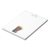 Palette de crayons de couleur Bloc-notes pour ense (Tourné)
