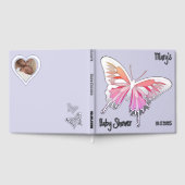 Palette de papillon Baby shower de palette argent (Complet)