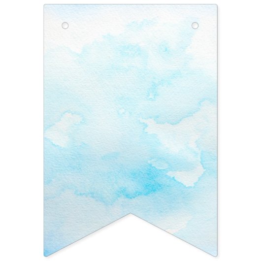 Palette de peinture aquarelle Bannière d'anniversa (Premier drapeau)