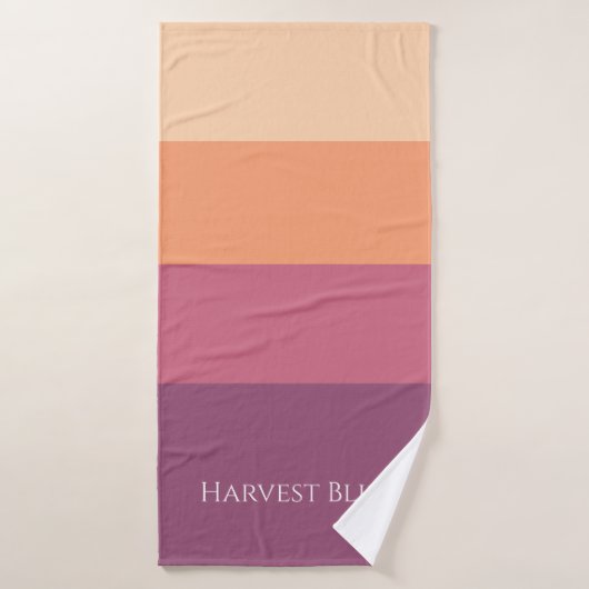 Palette de récolte (Serviette de bain)