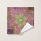 Palette de serviette fractée violet clair (Gant de toilette)