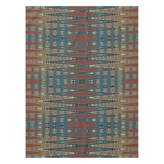 Palette du Sud-Ouest Abstraite nappe en mosaïque (Devant)