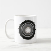 Palette et tasse de café traditionnelle de logo (Gauche)