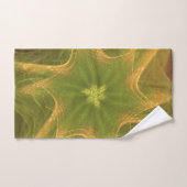 Palette Fractale Vert Lumière (Serviette à main)
