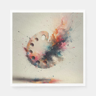 Palette of Creation Paper Napkin Servet