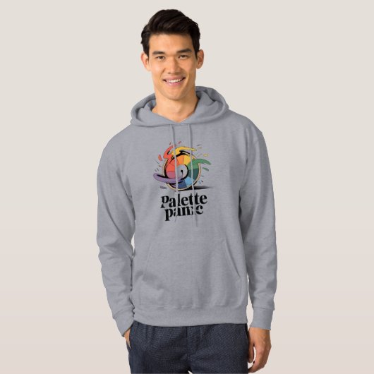 Palette Panic | Creative Chaos Mood     Hoodie (Voorkant volledig)