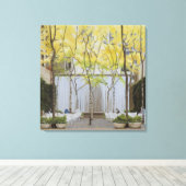 Paley Park Canvas Afdruk (Insitu (Houten vloer))