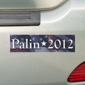 Palin 2012 Bumpersticker (Op auto)