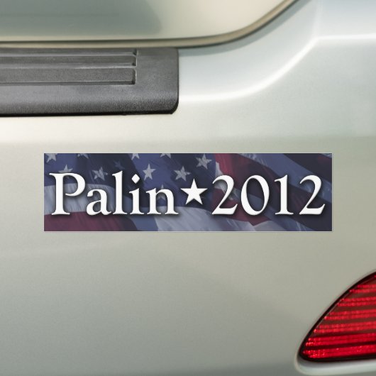 Palin 2012 Bumpersticker (Op auto)