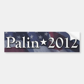 Palin 2012 Bumpersticker